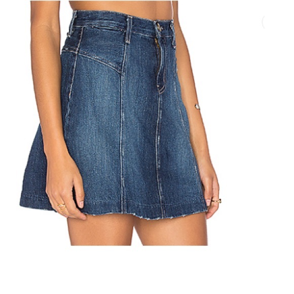 Current Elliot denim mini skirt sz 27 NWOT - Picture 4 of 8